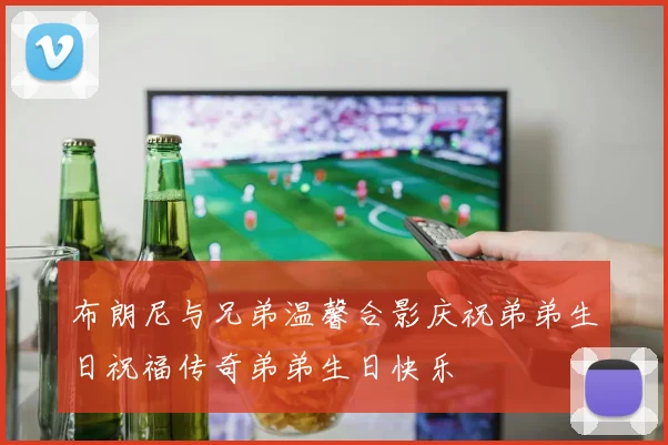 布朗尼与兄弟温馨合影庆祝弟弟生日祝福传奇弟弟生日快乐
