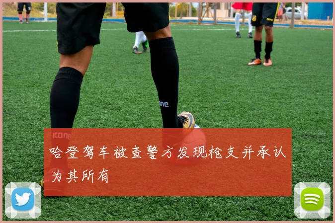 哈登驾车被查警方发现枪支并承认为其所有